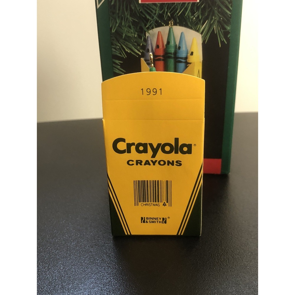Hallmark Keepsake Ornament 1991 Collector's Series Crayola Crayons Christmas - Picture 7 of 9